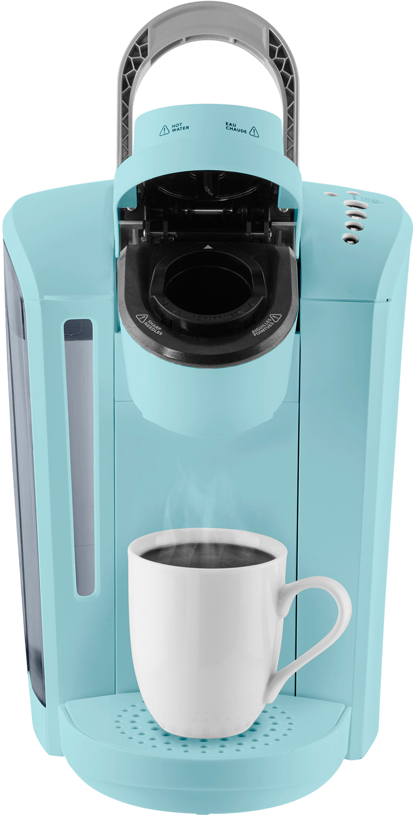 Left View: Keurig - K-Select Single-Serve K-Cup Pod Coffee Maker - Oasis