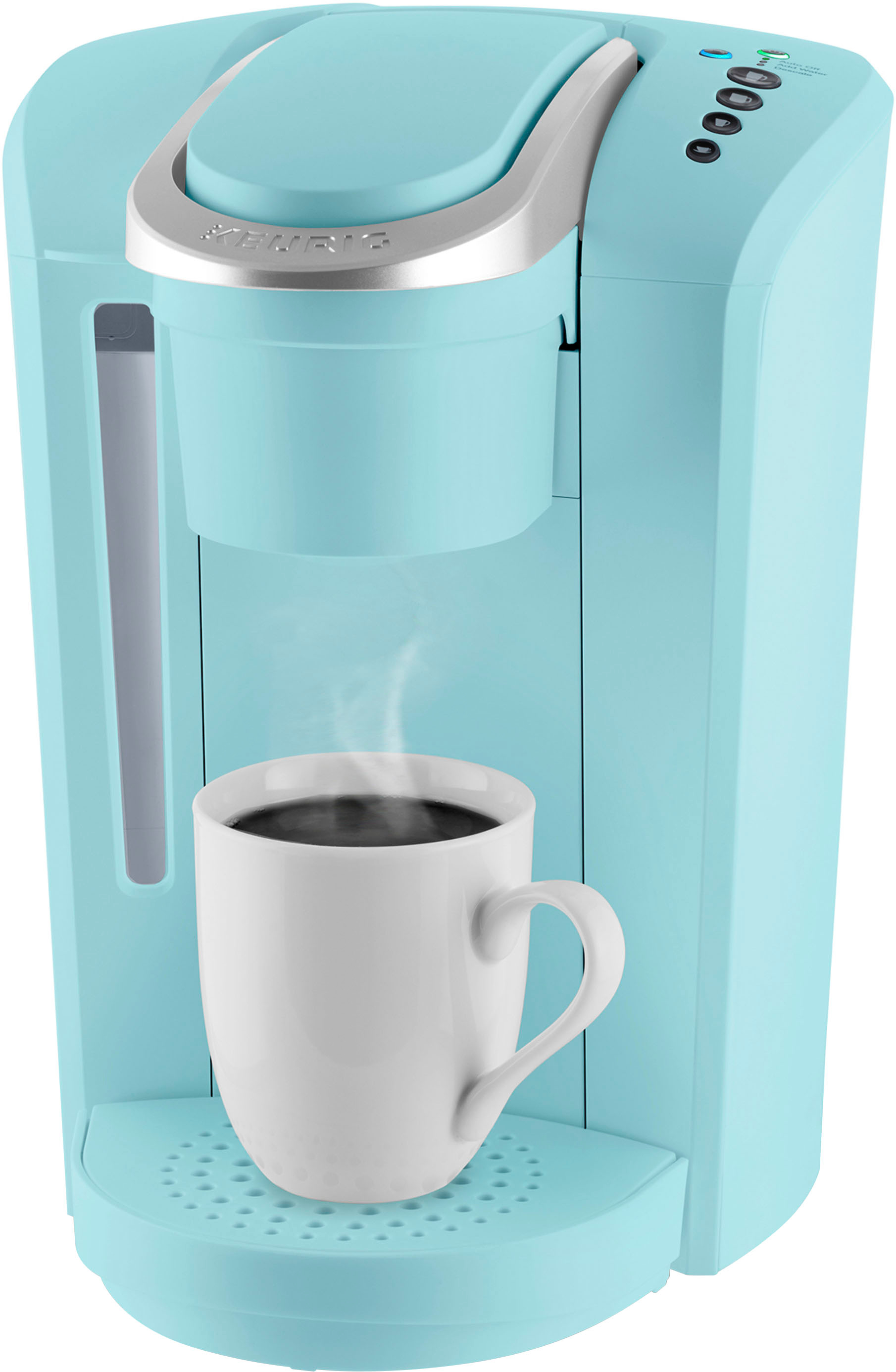 Angle View: Keurig - K-Select Single-Serve K-Cup Pod Coffee Maker - Oasis