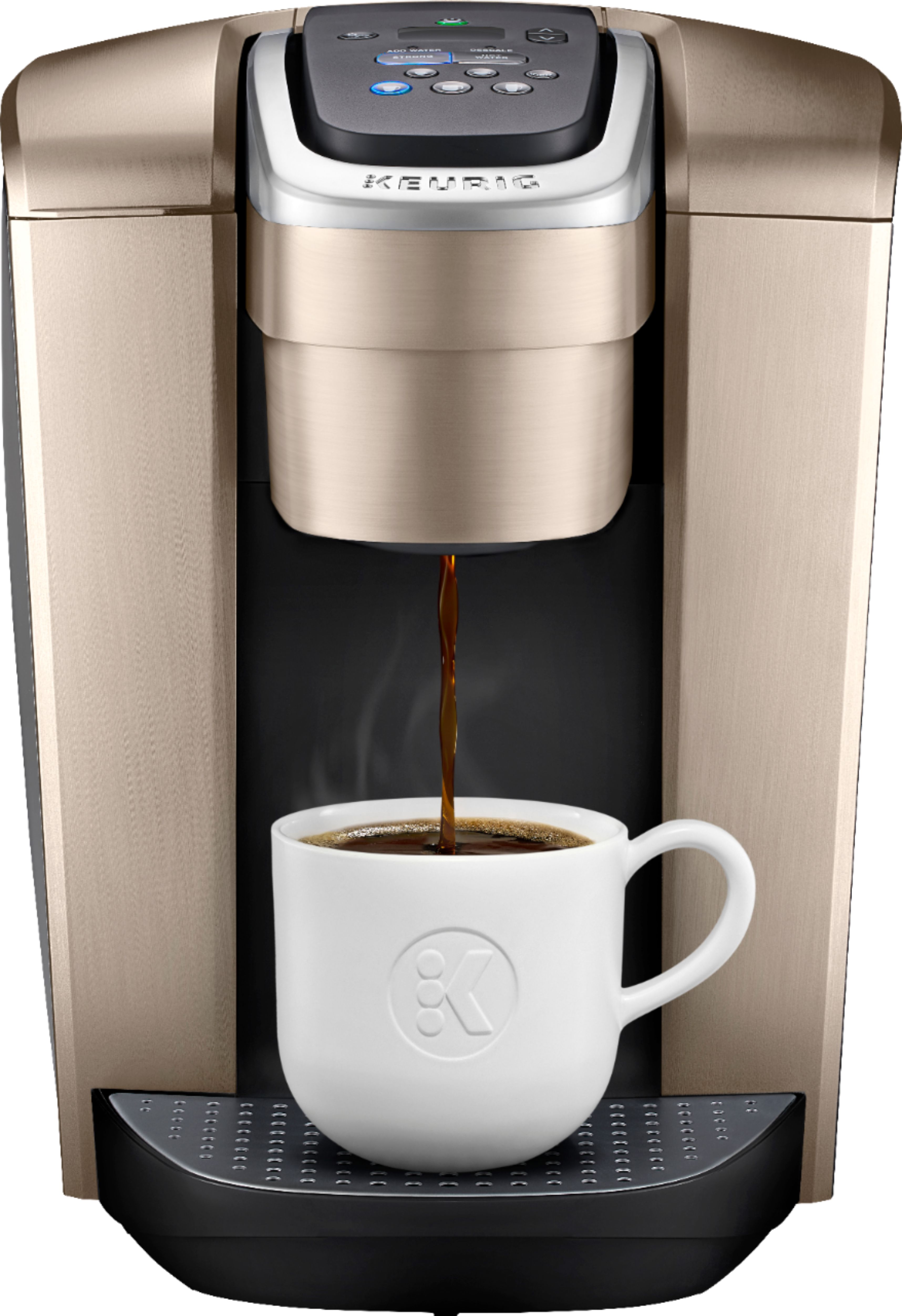 Keurig K Elite Single Serve K Cup Pod Coffee Maker Brushed Gold Okinus Online Shop