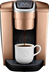 Keurig - K-Elite Single-Serve K-Cup Pod Coffee Maker - Brushed Copper - Front_Zoom
