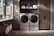 Alt View 26. Samsung - 4.5 Cu. Ft. High Efficiency Stackable Smart Front Load Washer with Steam and Super Speed - Champagne.