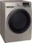 Angle. Samsung - 7.5 Cu. Ft. Stackable Smart Electric Dryer with Steam and Sensor Dry - Champagne.