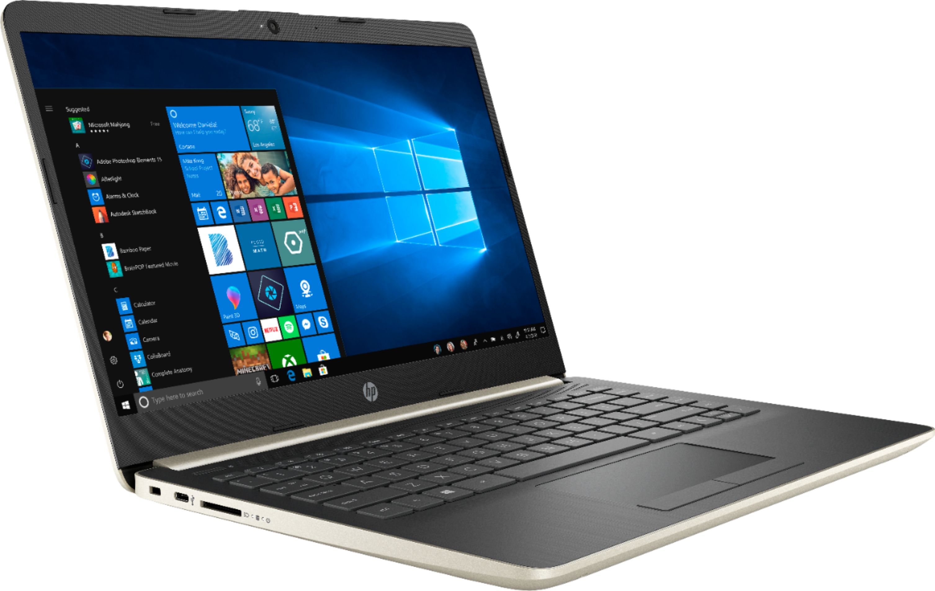 Best Buy: HP 14" Laptop Intel Core i3 4GB Memory 128GB Solid State