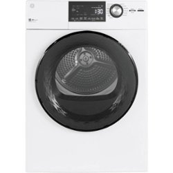GE - 4.3 Cu. Ft. 14-Cycle Electric Dryer - White - Front_Zoom
