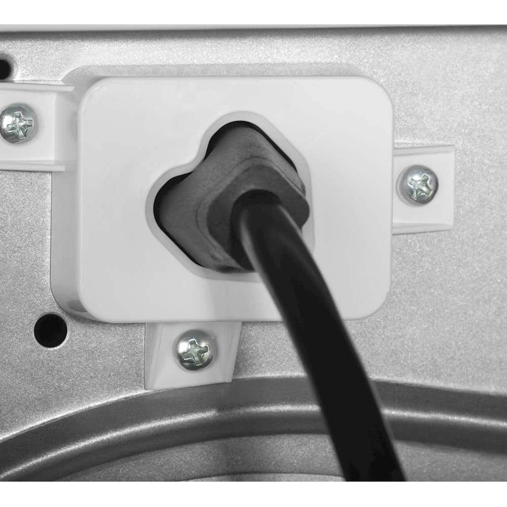 Alt View 14. GE - 4.3 Cu. Ft. 14-Cycle Electric Dryer - White.