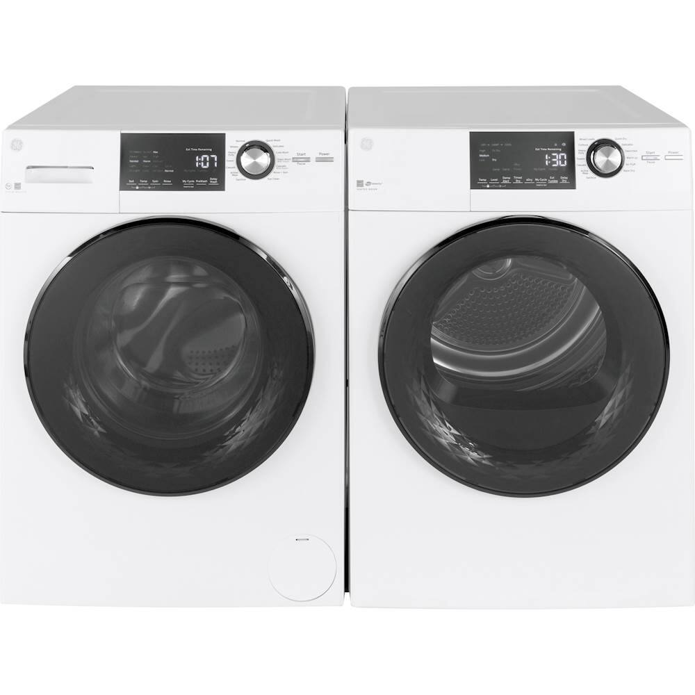 Alt View 16. GE - 4.3 Cu. Ft. 14-Cycle Electric Dryer - White.