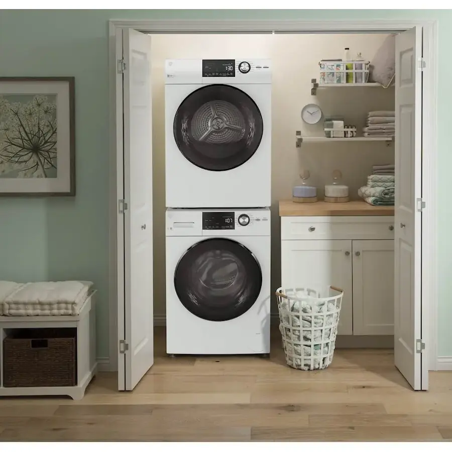 Alt View 17. GE - 4.3 Cu. Ft. 14-Cycle Electric Dryer - White.
