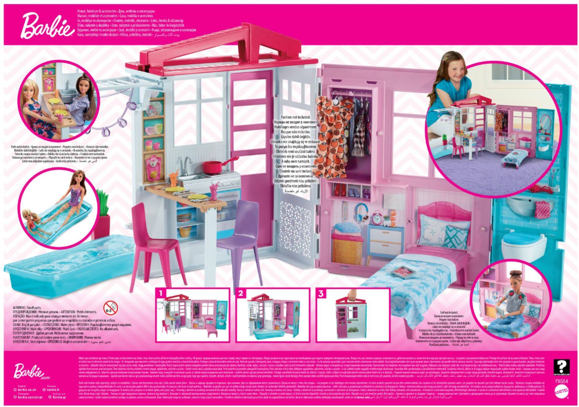 Barbie house best sale best buy