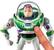 Alt View 13. Disney - Toy Story Buzz Lightyear - White/Green.