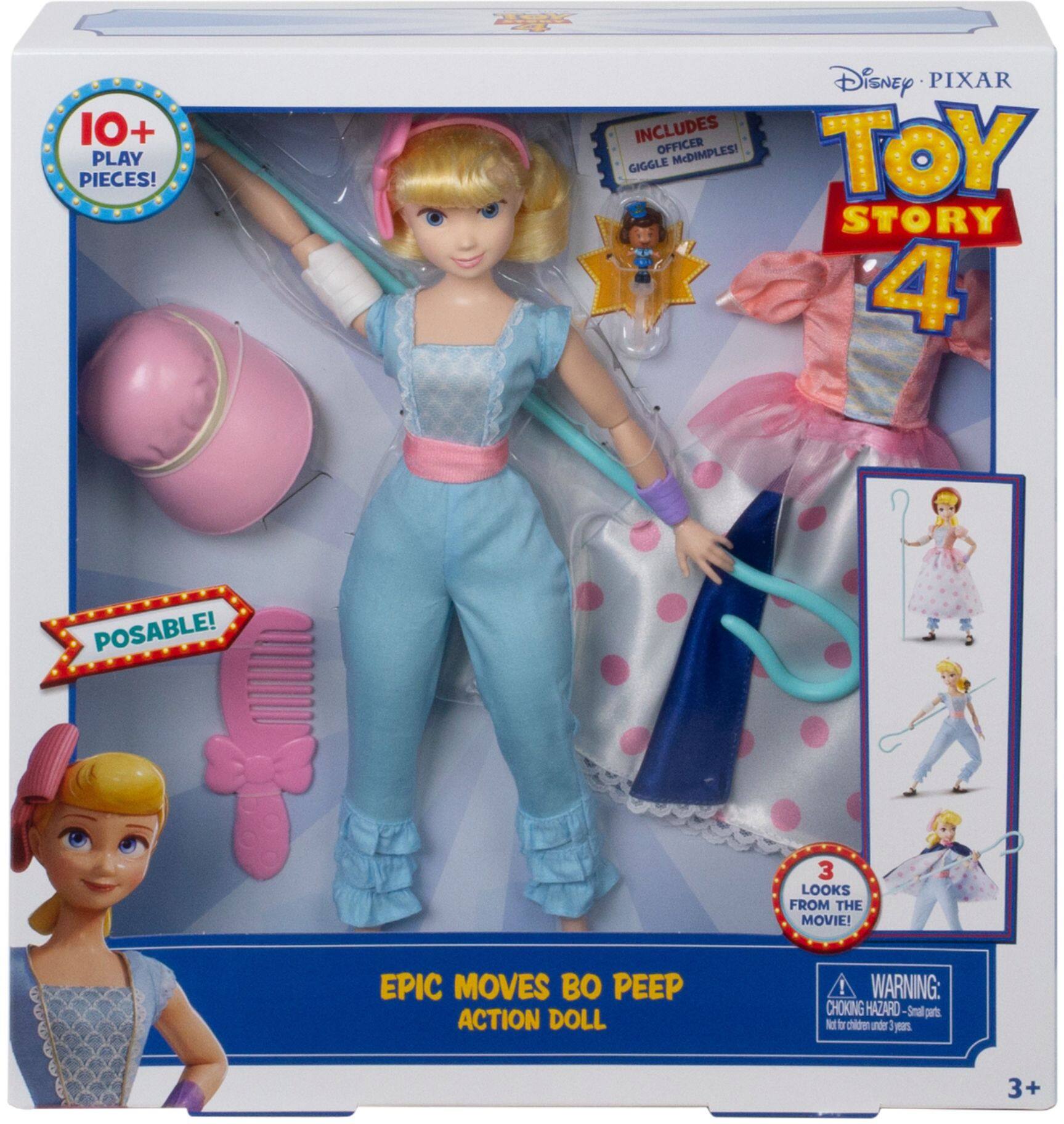 Best Buy: Disney Pixar Toy Story Epic Moves Bo Peep Action Doll Blue ...