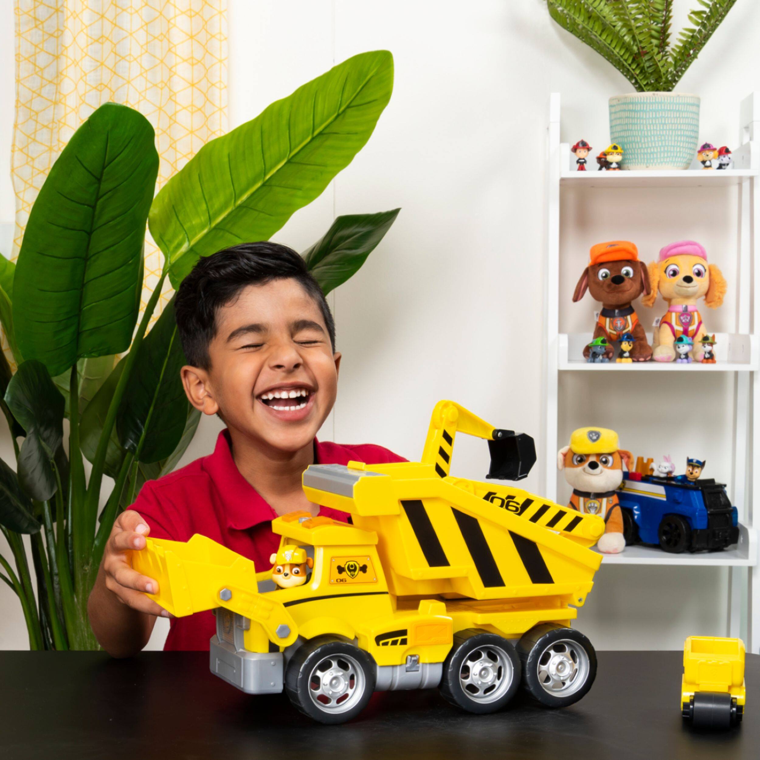 paw patrol ultimate construction rescue truck