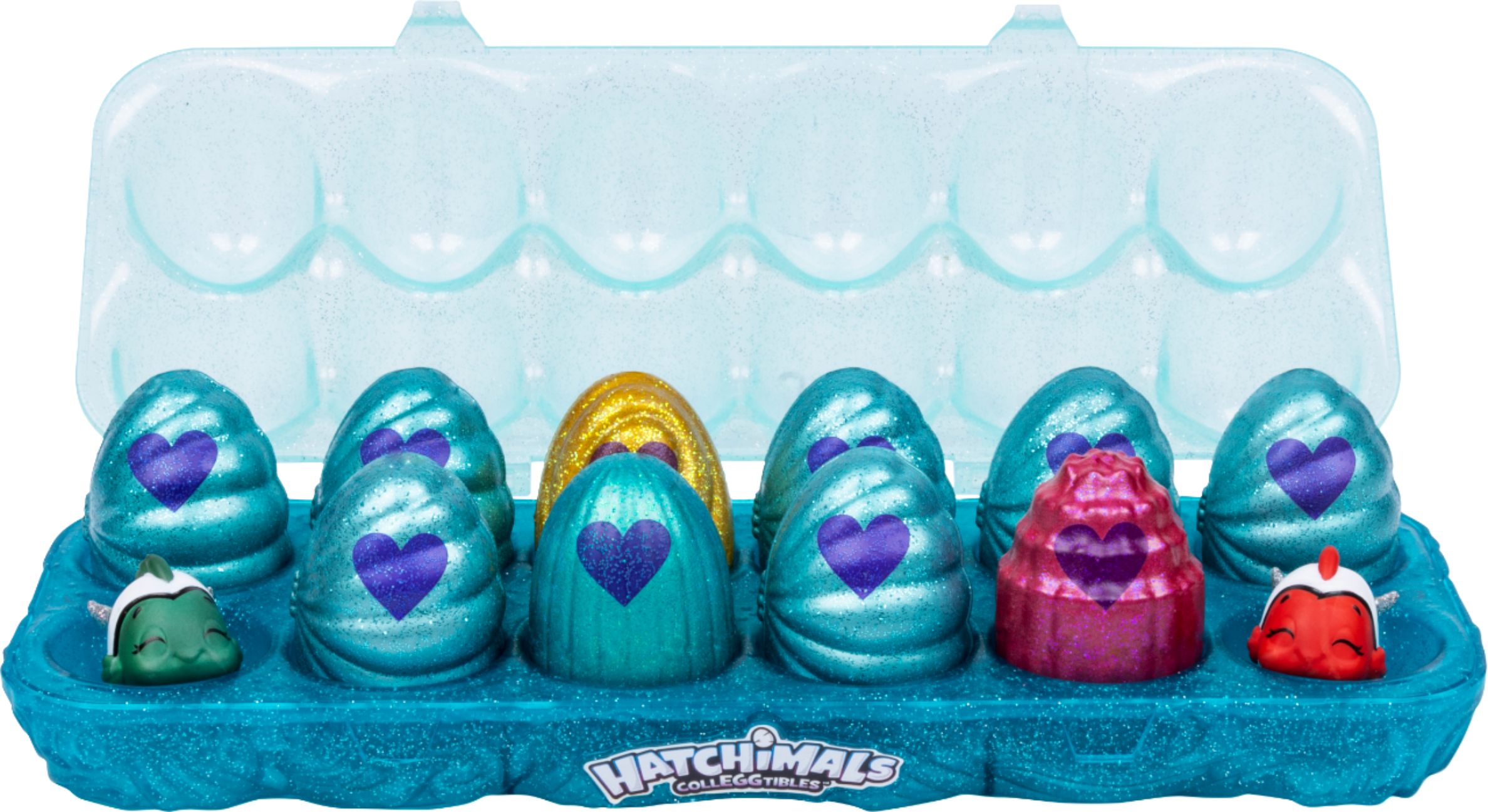 Hatchimals CollEGGtibles Brilho, 12-Pack com ovos embrulhados