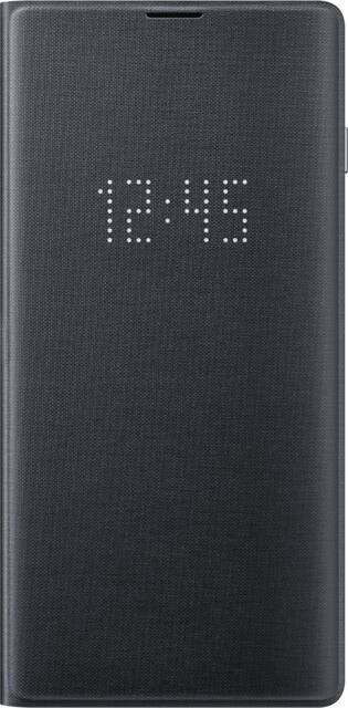 Led Wallet Cover Case For Samsung Galaxy S10 Black Ef Ng973pbegus Best Buy