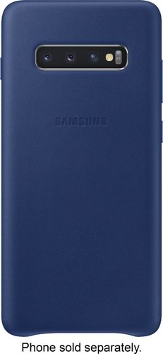 Leather Folio Case for Samsung Galaxy S10+ - Navy was $49.99 now $24.99 (50.0% off)