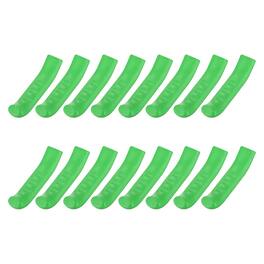 Unique Bargains - Bicycle Brake Lever Covers, Brake Grips Anti-Slip Sleeve, 8Pairs Silicone - Fitting for MTB/Road/Cycling/Universal Lever - Green