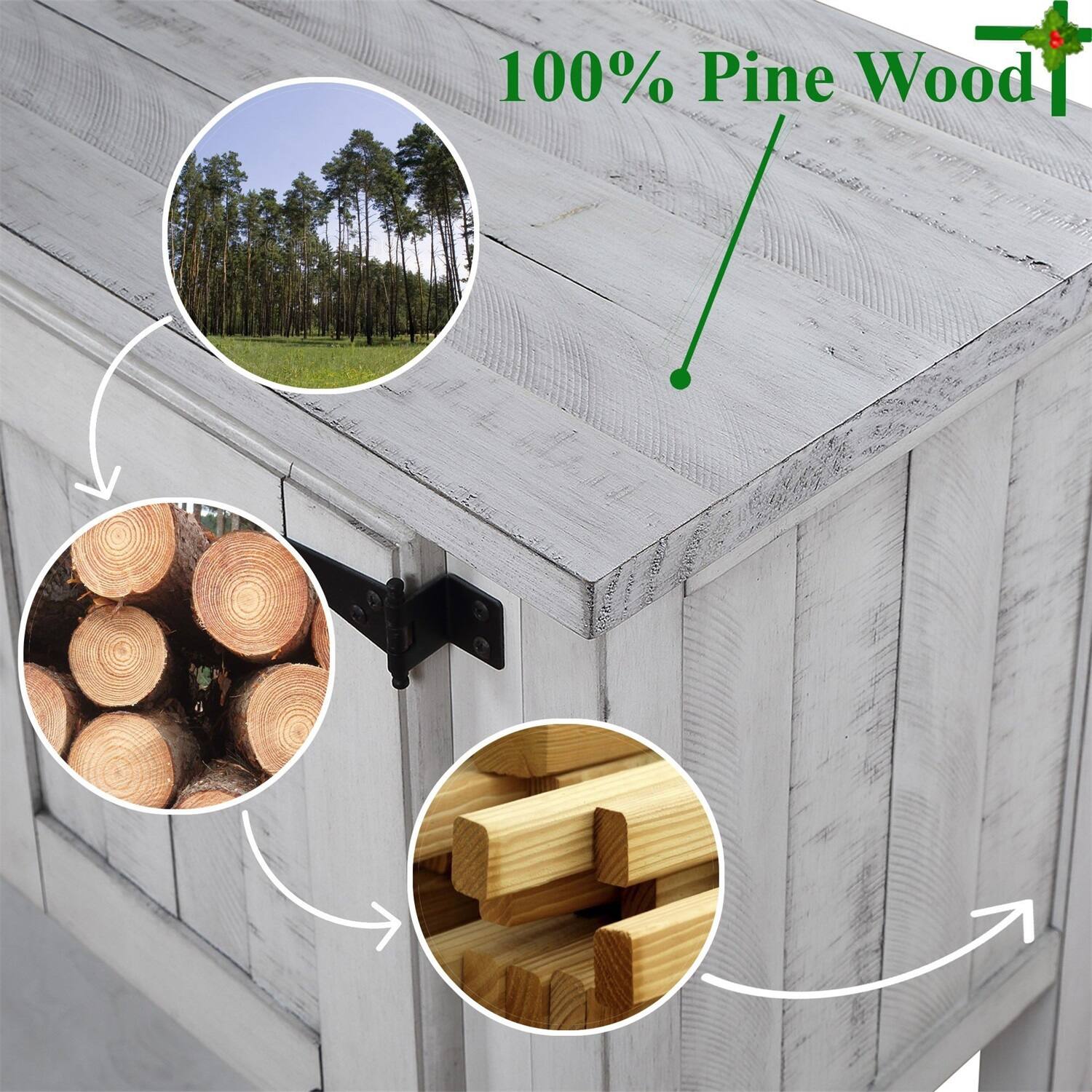 100% Pine Wood