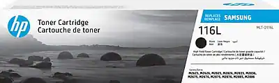 Toner Cartridge
Cartouche de toner
REPLACES SAMSUNG
REMPLOCE SAMSUNG
116L
MLT-D116L
High Yield Toner Cartridge
Cartouche de toner haute capacité
Compatible with:
M116L, M2424, K2uS, MIRN, M2s, KIK, M2S75, M2ST4, M285, K2, M2885, M2804