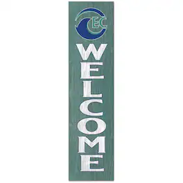 Jardine - Eckerd Tritons 12'' x 48'' Outdoor Leaner Welcome Sign - Green