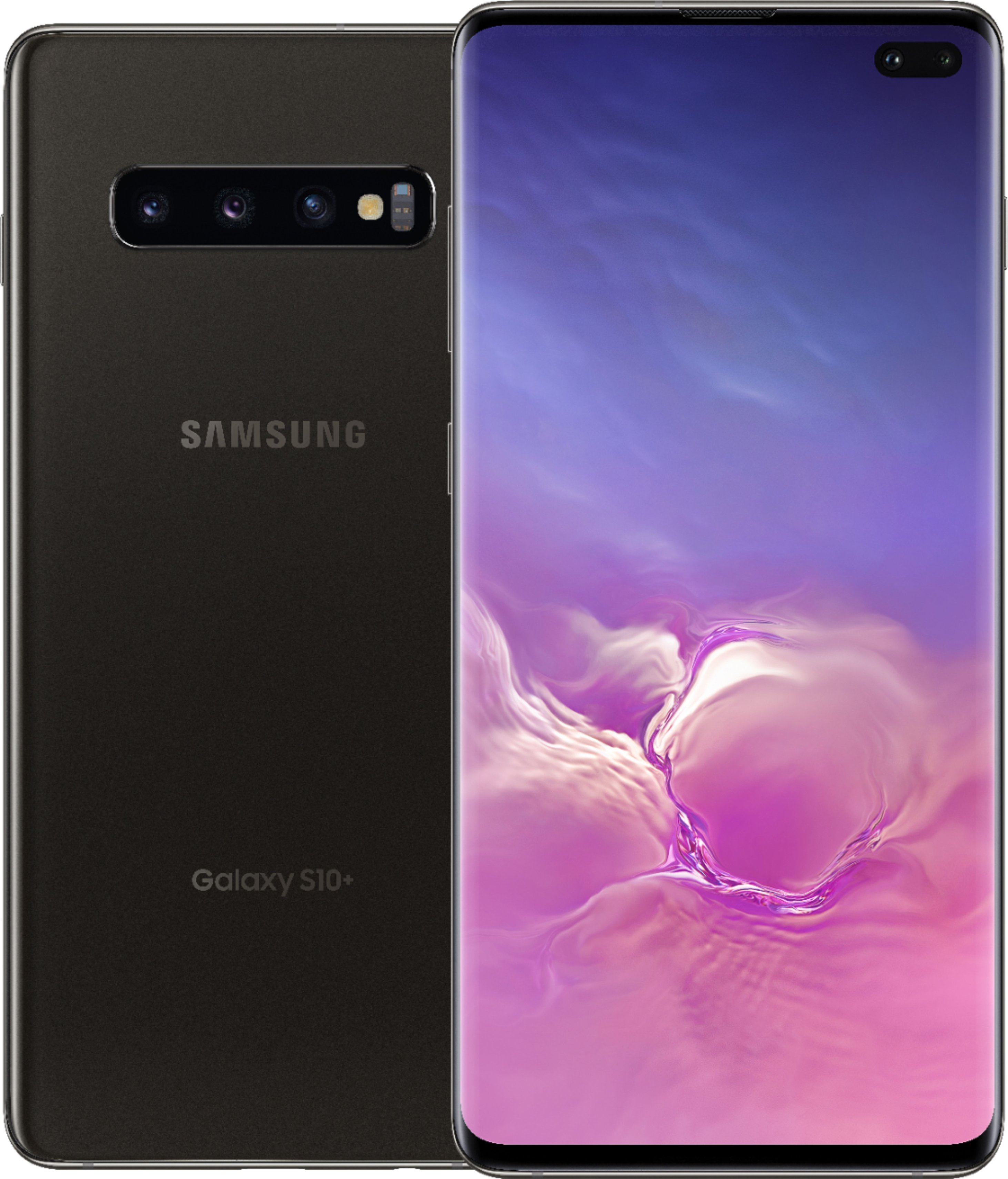 Best Buy: Samsung Galaxy S10+ with 1TB Memory Cell Phone Ceramic Black  (Verizon) SMG975UCKFV
