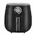 Front. Emerald - 4.2qt Air Fryer - Black.
