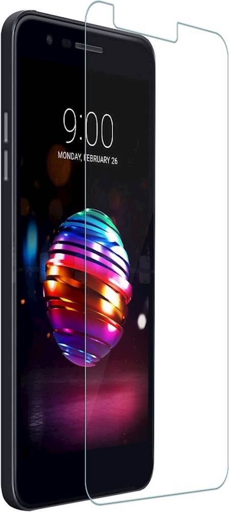 Angle. SaharaCase - ZeroDamage Tempered Glass Screen Protector for LG K30 - Clear.