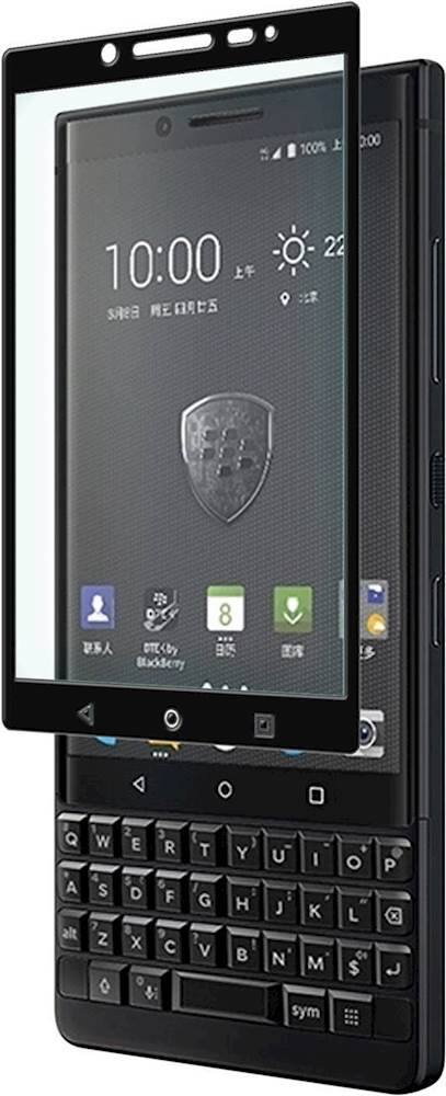 Left. SaharaCase - ZeroDamage Tempered Glass Screen Protector for BlackBerry KEY2 - Clear.