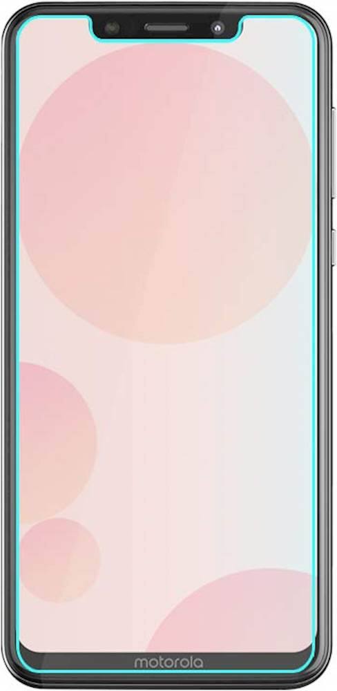 Alt View 11. SaharaCase - ZeroDamage Tempered Glass Screen Protector for Motorola One Action - Clear.