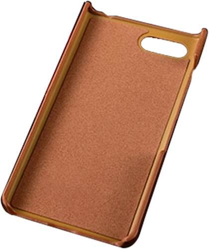 Alt View 3. SaharaCase - Case for BlackBerry KEY2 and KEY2 LE - Brown.