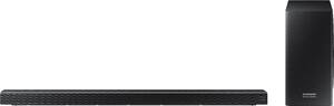 Samsung - 3.1.2-Channel 330W Soundbar with 8" Wireless Subwoofer - Slate Black + Carbon Silver - Front_Zoom