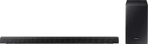 Samsung - 3.1-Channel 340W Soundbar System with 6-1/2" Wireless Subwoofer - Charcoal Black - Front_Zoom