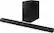 Left. Samsung - 2.1-Channel 200W Soundbar System with 6-1/2" Wireless Subwoofer - Charcoal Black.