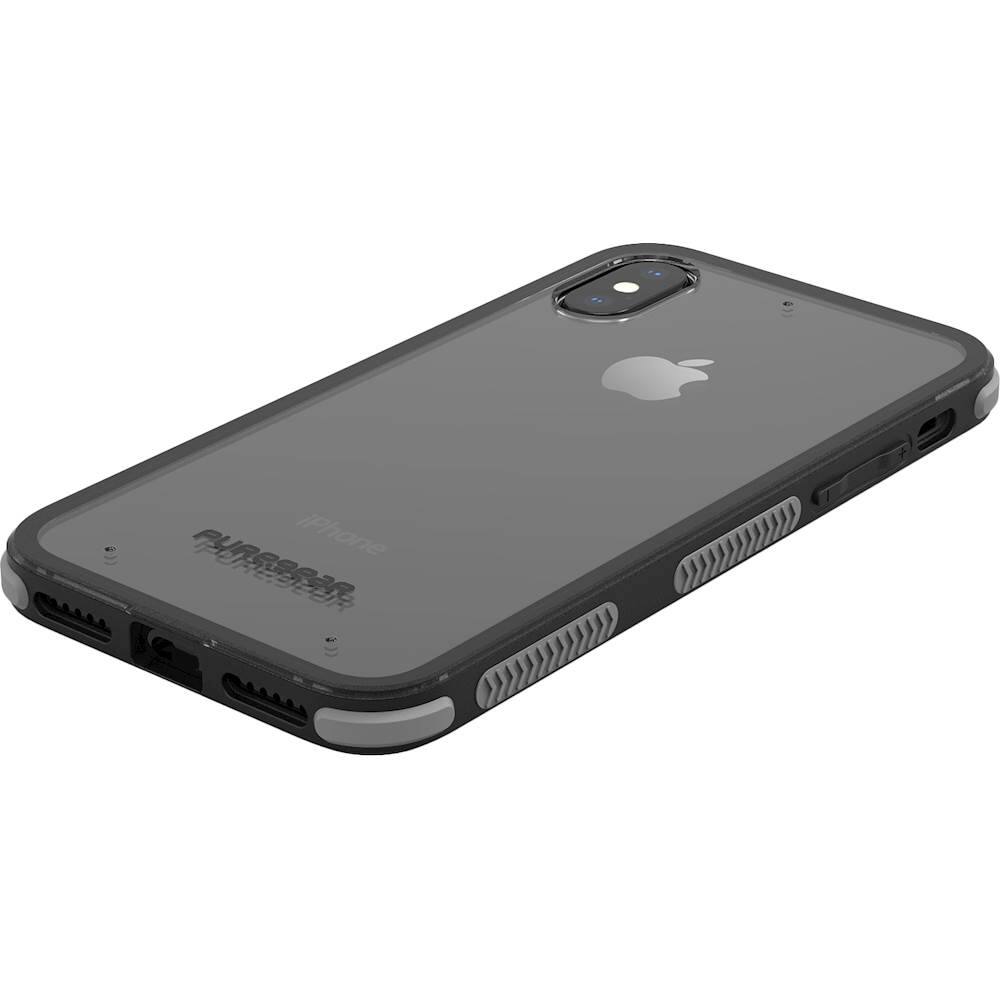 Best Buy: PureGear DualTek Clear Case for Apple® iPhone® X and XS Clear ...