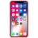 Alt View Zoom 2. PureGear - DualTek Clear Case for Apple® iPhone® X and XS - Clear/Pink.