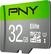 Alt View 11. PNY - 32GB microSDHC UHS-I Memory Card - Black.