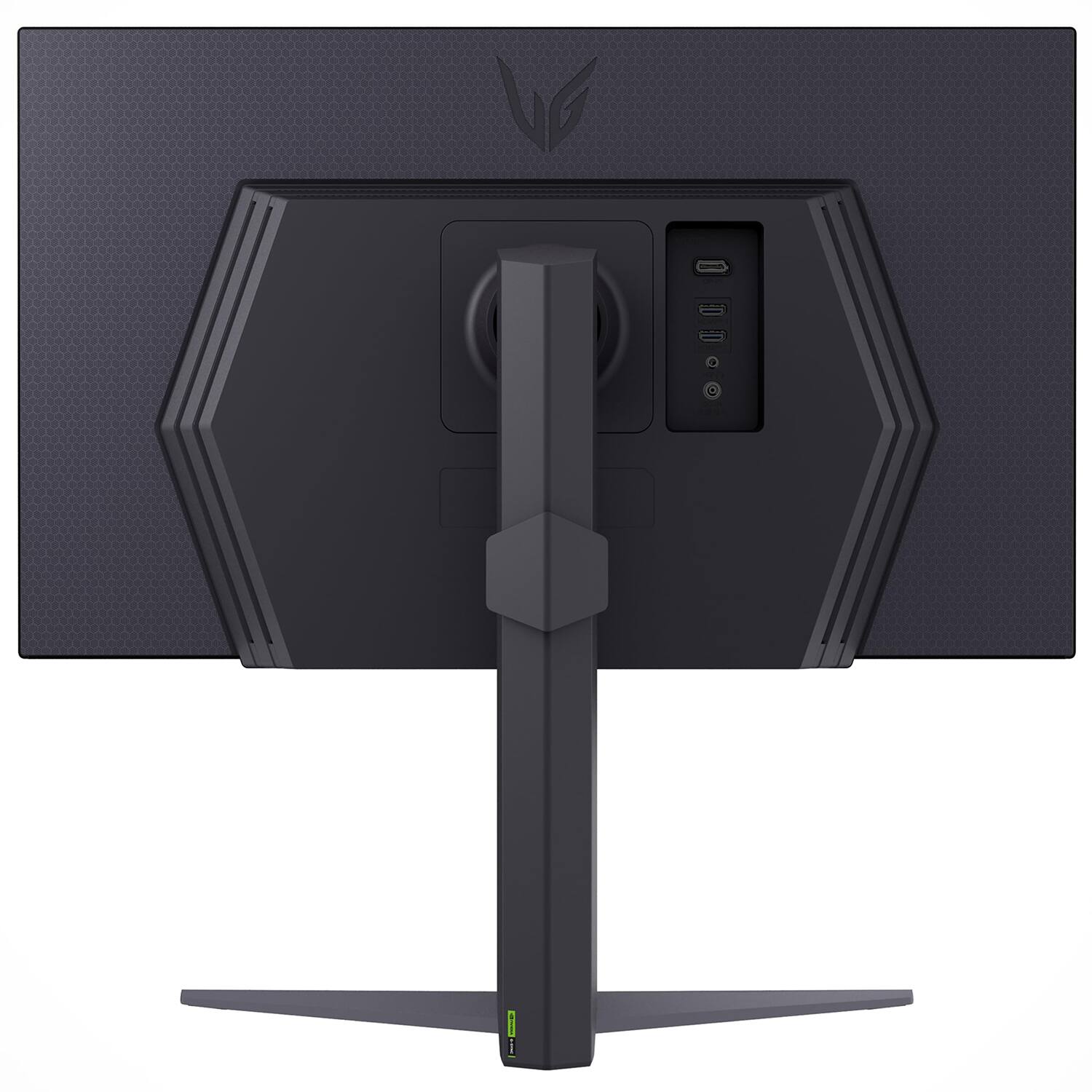 Alt View 6. LG - 27" IPS Gaming Monitor 27GS75QX-B - Black.