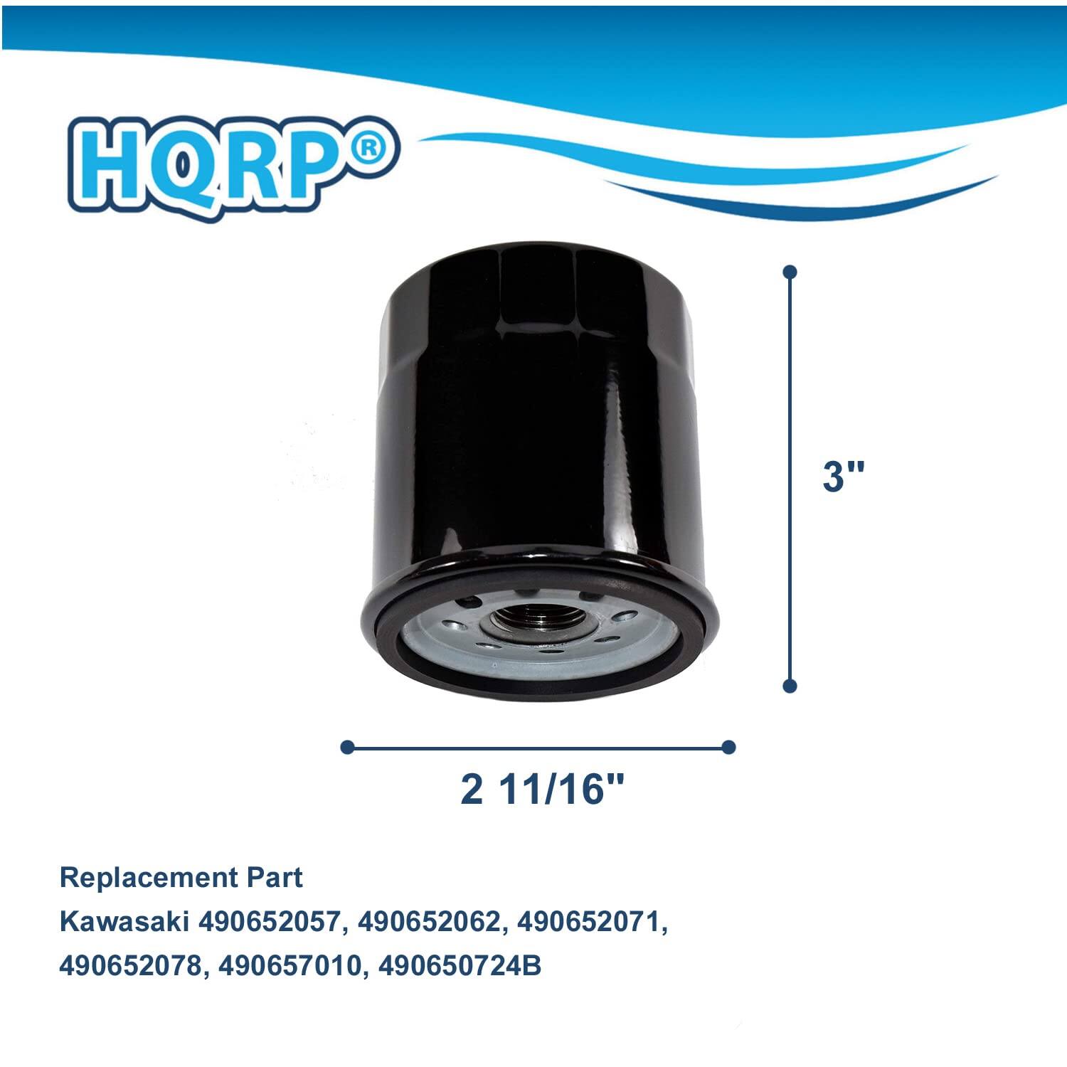 HQRP 3" 2 11/16" Replacement Part Kawasaki 490652057, 490652062, 490652071, 490652078, 490657010, 490650724B