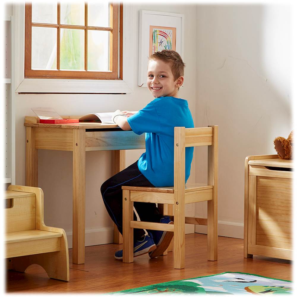 childs wooden desk with lift up lid