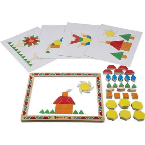 UPC 000772035903 product image for Melissa & Doug - Magnetic Pattern Block Set | upcitemdb.com