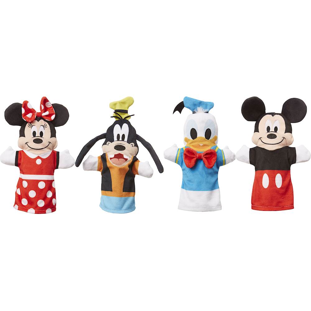 Melissa & Doug Mickey Mouse & Friends Soft & Cuddly Hand Puppets 