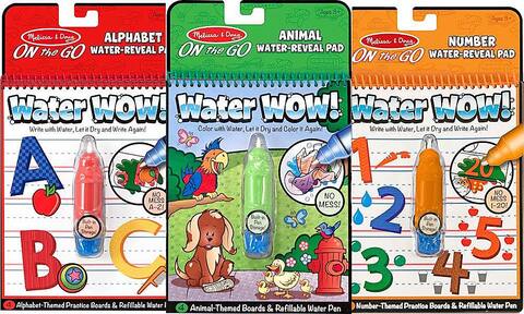 Melissa & Doug Ms. Rachel Water Wow! - Libro Da Colorare Ad Acqua Con Penna - Gioco Educativo Per Bambini