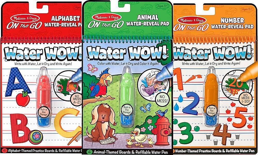 Melissa & Doug Ms. Rachel Water Wow! - Libro Da Colorare Ad Acqua Con Penna - Gioco Educativo Per Bambini