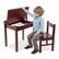 Alt View 11. Melissa & Doug - Wooden Children's Desk with Lift-Top Lid - Espresso.