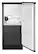 Alt View 11. Whirlpool - 15" 50-Lb. Freestanding Icemaker - Stainless Steel.