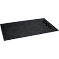 Angle. Frigidaire - 36" Electric Cooktop - Black.