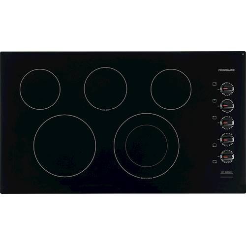 Frigidaire 36 Electric Cooktop Ffec3625ub Best Buy