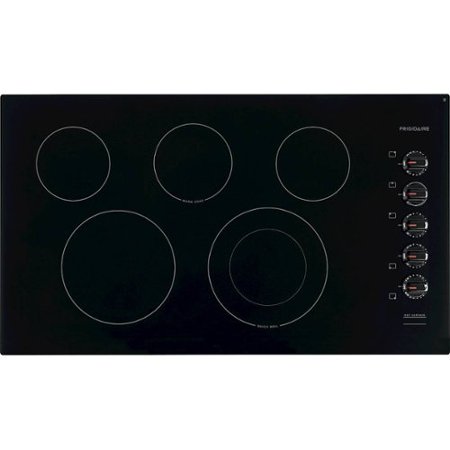 Frigidaire - 36" Electric Cooktop - Black
