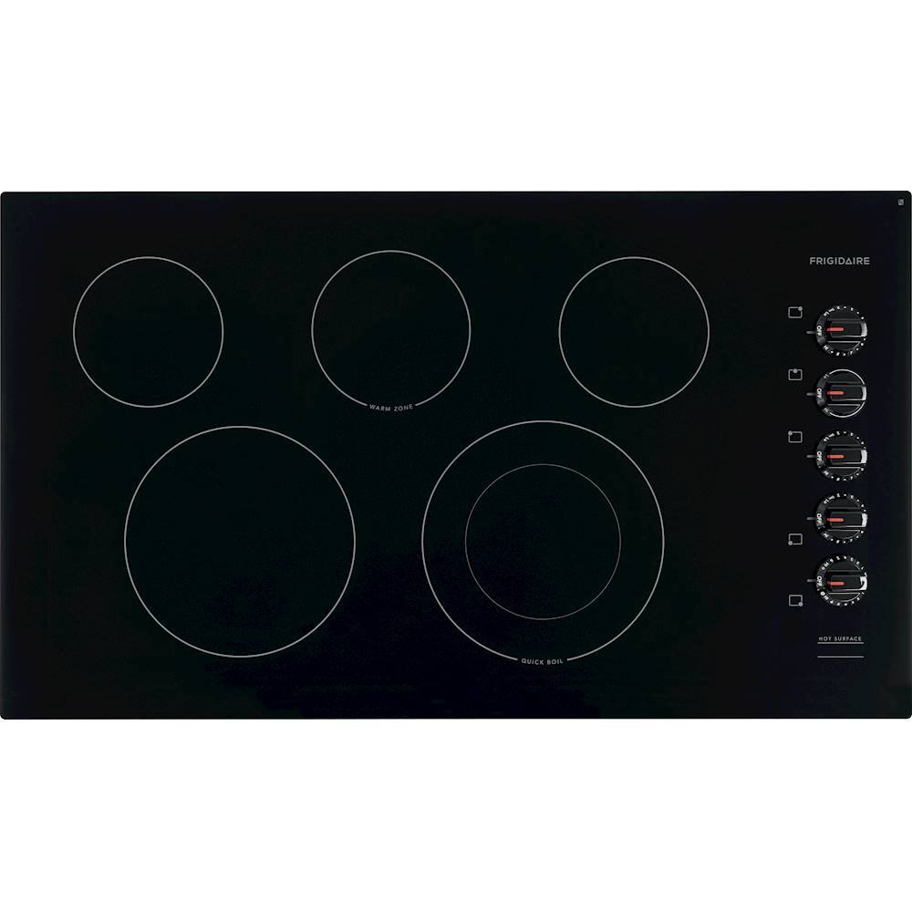 Frigidaire - 36" Electric Cooktop - Black