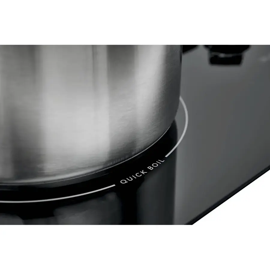 Alt View 13. Frigidaire - 36" Electric Cooktop - Black.