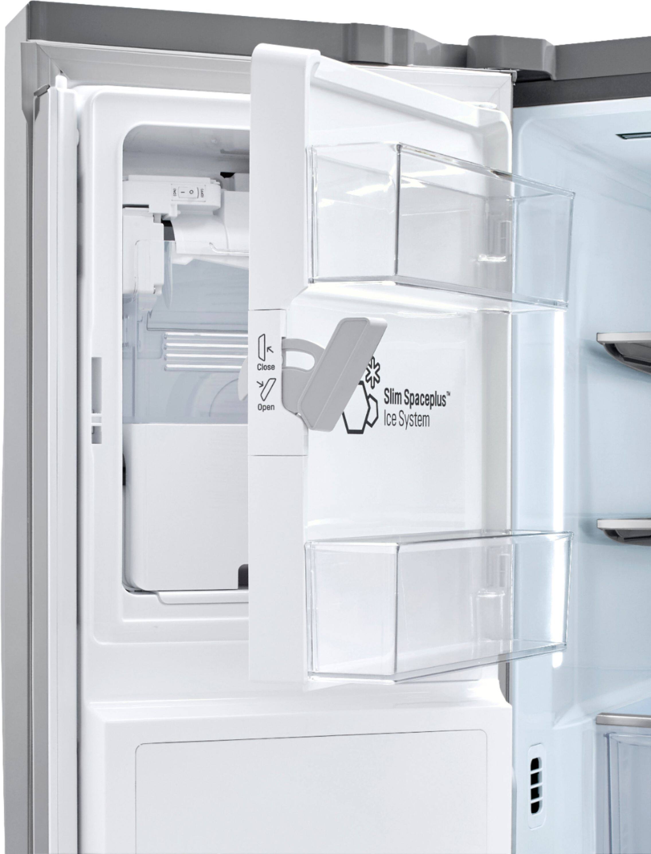 Alt View 33. LG - 29.7 Cu. Ft. French Door-in-Door Smart Refrigerator with Craft Ice - Stainless Steel.