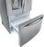 Alt View 3. LG - 29.7 Cu. Ft. French Door-in-Door Refrigerator - Stainless Steel.